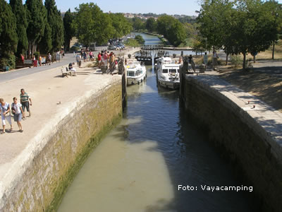 Canal du Midi en Herault