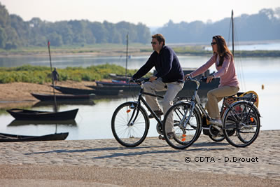 El Loira en bicicleta en Maine et Loire