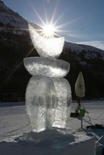 Concurso de esculturas en la nieve - Valloire