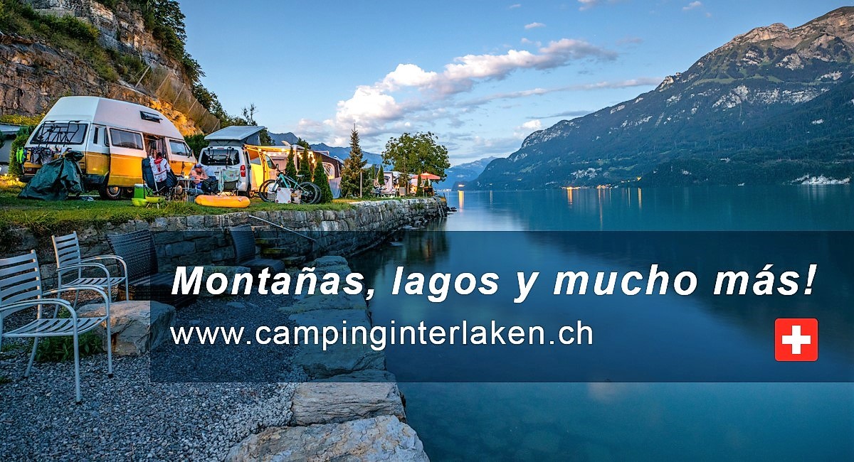 
Acampar en la región más bella de Suiza
