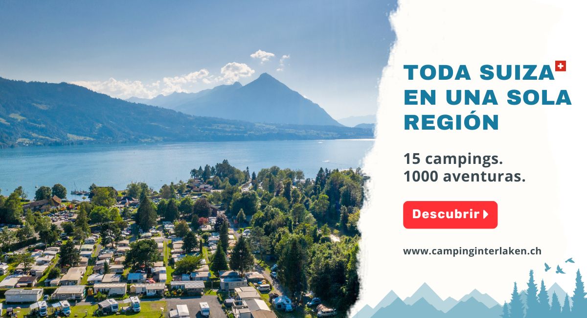 
Acampar en la regi&oacute;n m&aacute;s bella de Suiza
