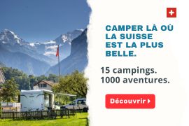 Campings au cœur de la Suisse