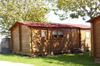 Bungalow en bois 2 pax