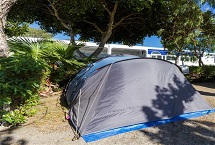 Parcelas camping Oasis