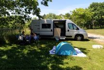 Parcelas camping Ebro