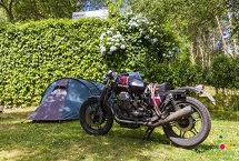 Parcelas camping para moto