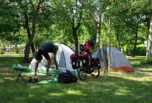 Parcelas camping Rando-Cyclo