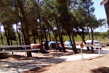 Emplacements camping Tiendas