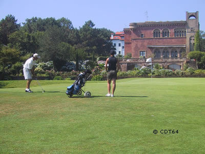 Golf en el País Vasco francés