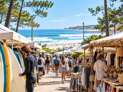 Hossegor, le surf et sa braderie
