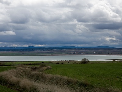 La lac de Gallocanta à Saragosse