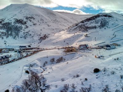 Estaciones de esquí en la Cordillera Cantábrica