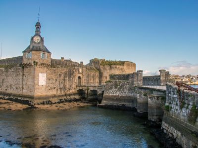 Concarneau et son vieux port fortifié