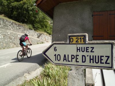 Zone de VTT de l'Alpe d'Huez