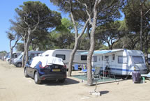 Parcelas camping Confort