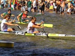 Canoë-kayak sur la rivière Sella