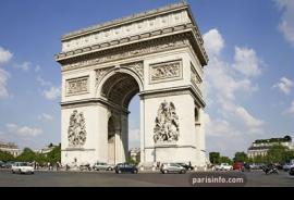 Arco de Triunfo y plaza de Charles de Gaulle…